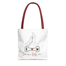 Load image into Gallery viewer, Dog Lover 2 sided Tote Bag - Perfect for Pet Moms
