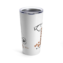 Load image into Gallery viewer, Personalized Dog Lover Tumbler 20oz - Perfect Gift for Pet Owners