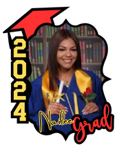 Load image into Gallery viewer, Graduation fans (5 fans included)