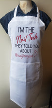Load image into Gallery viewer, Nail Tech- apron