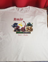 Load image into Gallery viewer, Dinotrux tshirt- adults size