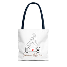 Load image into Gallery viewer, Dog Lover 2 sided Tote Bag - Perfect for Pet Moms