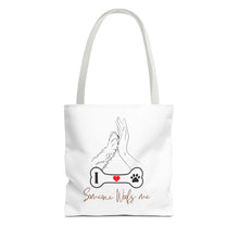 Load image into Gallery viewer, Dog Lover 2 sided Tote Bag - Perfect for Pet Moms