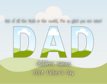 Load image into Gallery viewer, Father's Day Letters (13 Templates)