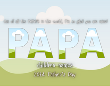 Load image into Gallery viewer, Father's Day Letters (13 Templates)