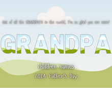 Load image into Gallery viewer, Father's Day Letters (13 Templates)