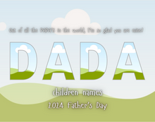 Load image into Gallery viewer, Father's Day Letters (13 Templates)