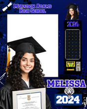 Load image into Gallery viewer, Grad Editable Vending Machine template (Canva)
