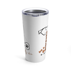 Personalized Dog Lover Tumbler 20oz - Perfect Gift for Pet Owners