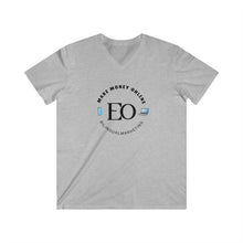 Load image into Gallery viewer, Men's Fitted V-Neck Short Sleeve Tee
