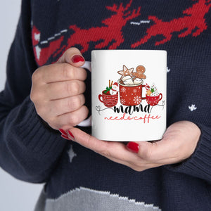 Holiday Cheer Ceramic Mug - Perfect for Coffee Lovers