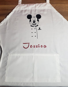 Mickey apron- customize