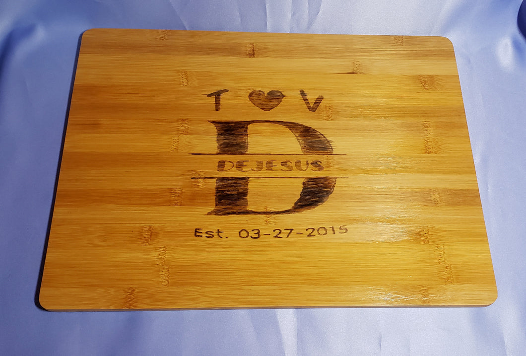 Custom cutting board