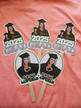 Load image into Gallery viewer, Graduation fans (5 fans included)
