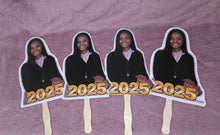 Load image into Gallery viewer, Graduation fans (5 fans included)
