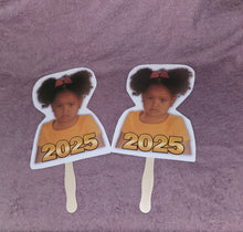 Load image into Gallery viewer, Graduation fans (5 fans included)
