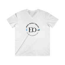 Load image into Gallery viewer, Men's Fitted V-Neck Short Sleeve Tee
