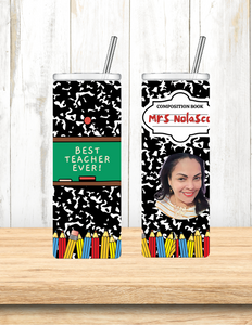 Teacher Tumblers Editable Templates #2