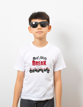 Load image into Gallery viewer, &quot;Most Likely to Break Ornaments&quot; Unisex Tee
