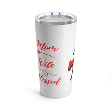 Load image into Gallery viewer, Super Mom 20oz Tumbler - Blessed Wife Gift
