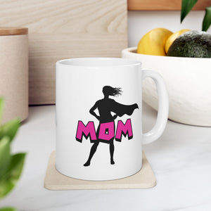 Mom Life Ceramic Mug - Perfect Gift for Moms, Wives, and Superwomen