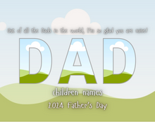 Load image into Gallery viewer, Father&#39;s Day Letters (13 Templates)
