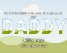 Load image into Gallery viewer, Father&#39;s Day Letters (13 Templates)
