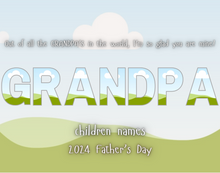 Load image into Gallery viewer, Father&#39;s Day Letters (13 Templates)
