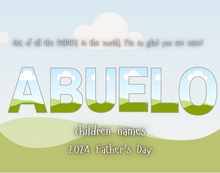 Load image into Gallery viewer, Father&#39;s Day Letters (13 Templates)
