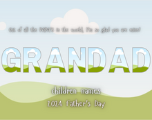 Load image into Gallery viewer, Father&#39;s Day Letters (13 Templates)
