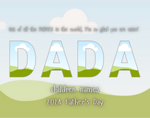 Load image into Gallery viewer, Father&#39;s Day Letters (13 Templates)
