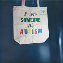 Load image into Gallery viewer, Autism Awareness bag
