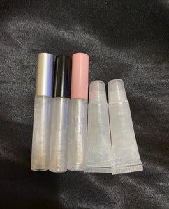 Peppermint lipglosses