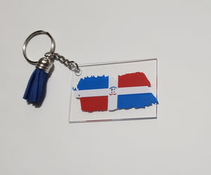 Dominican Republic Keychain