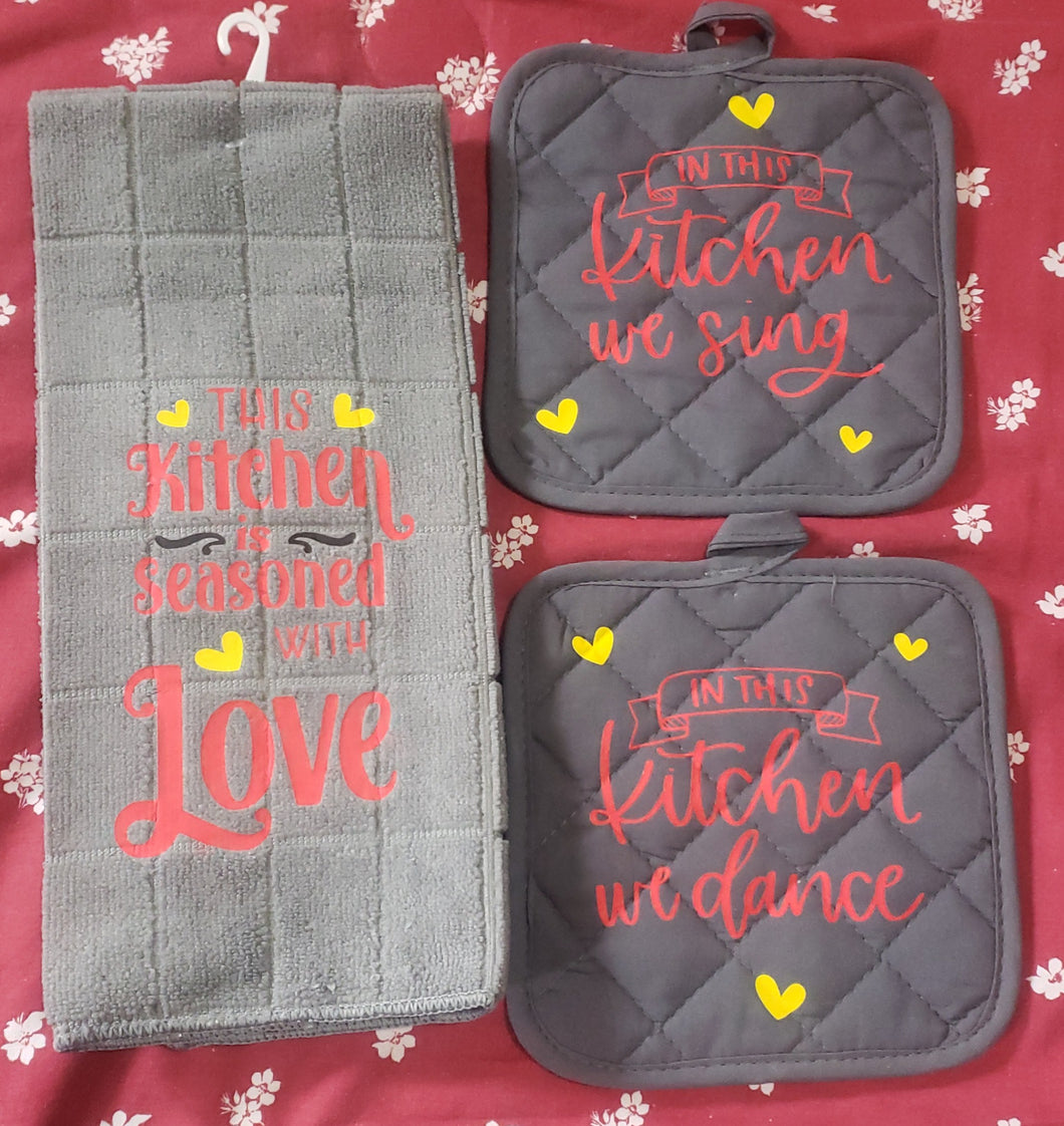 Kitchen towel set