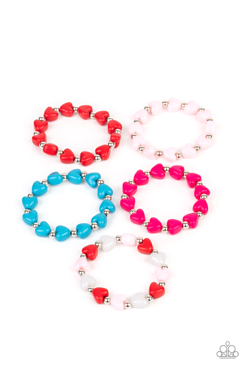 Heart beads bracelet (Vday)