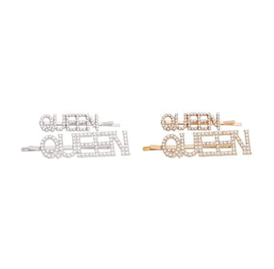 Queen Hair pins (Gold or Silver)