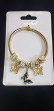 Load image into Gallery viewer, Gold Assorted Butterfly Bracelets
