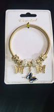 Load image into Gallery viewer, Gold Assorted Butterfly Bracelets
