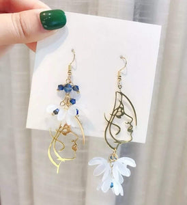 Face & Flowers Earrings