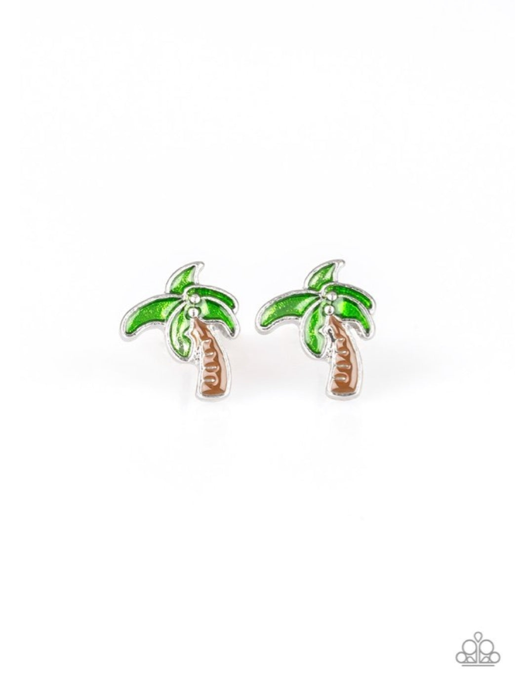Palm tree earrings