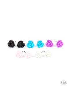 Resin Roses- earrings