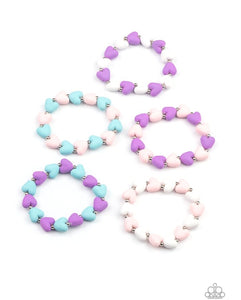 Heart shaped beads- bracelets