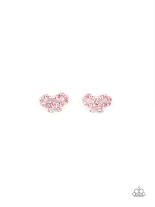 Pink Rhinestone earrings