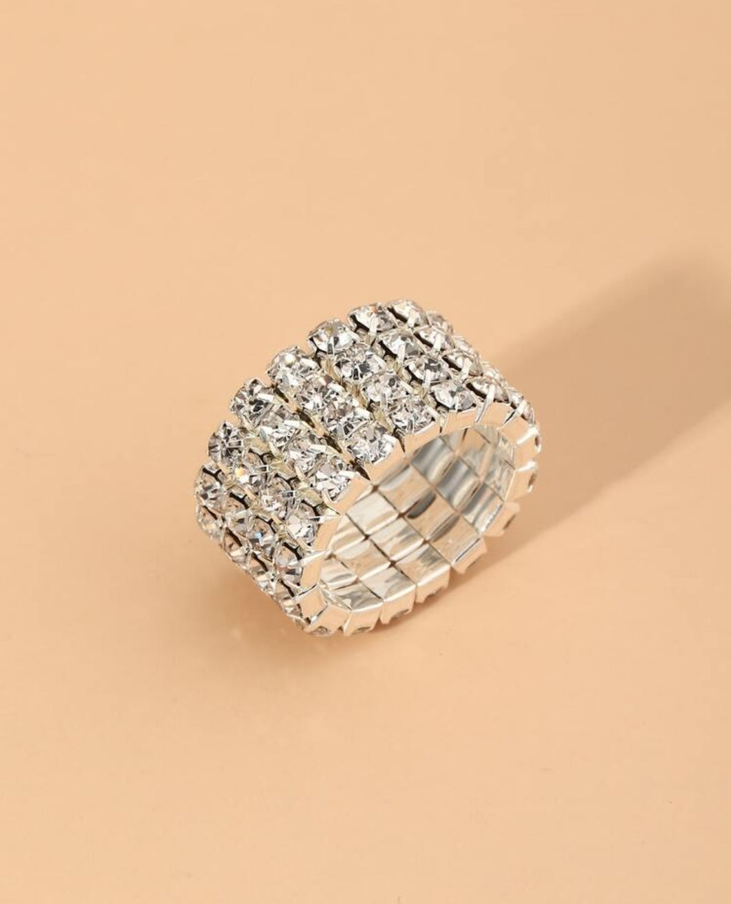 Rhinestone Decor Ring